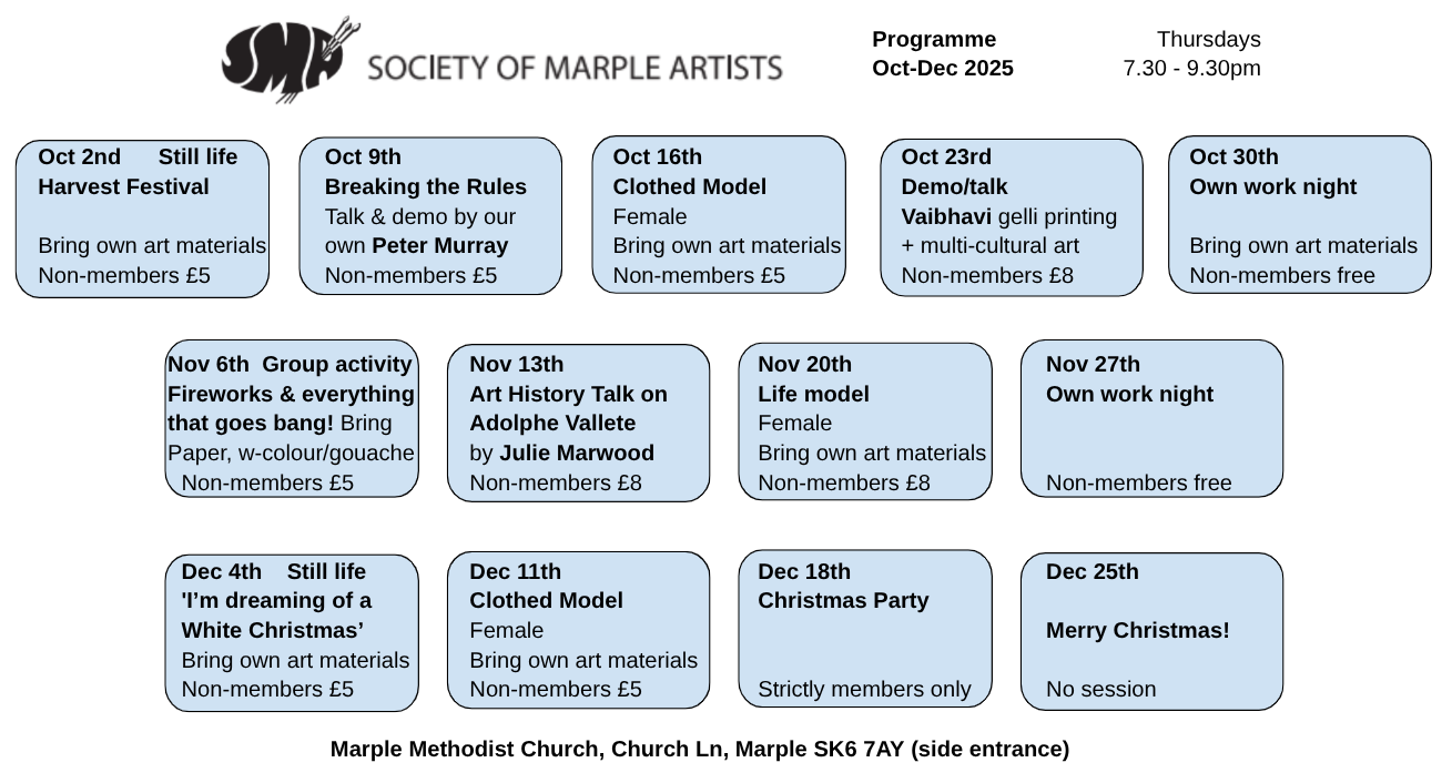 Read more about the article Latest at-a-glance calendar added: October-December