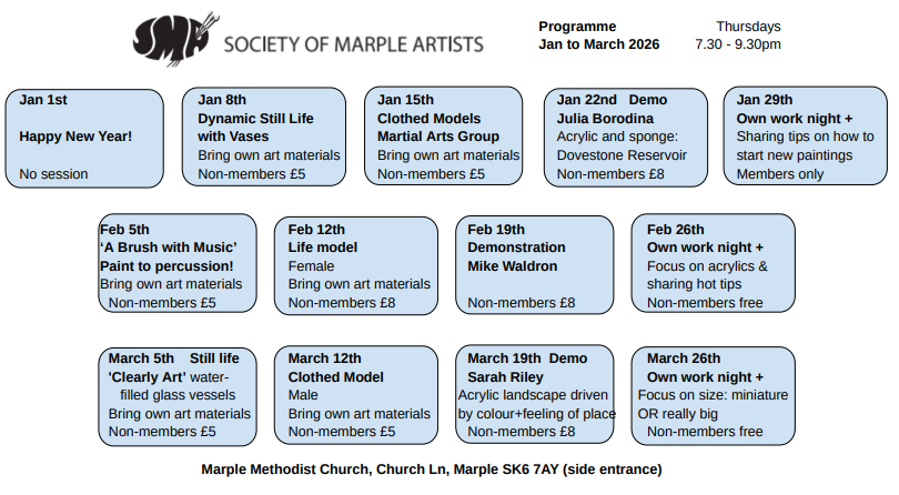 Read more about the article Latest at-a-glance calendar added: January – March