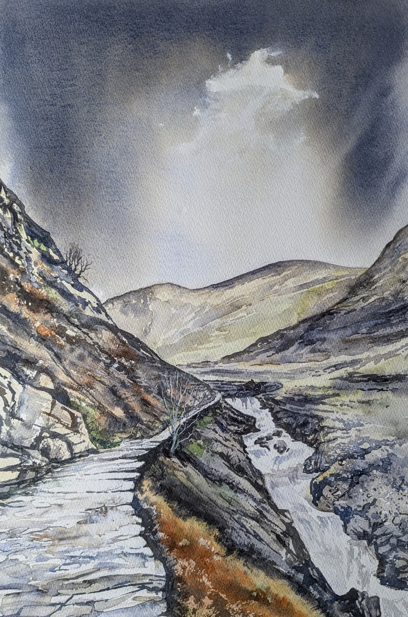 You are currently viewing Phil Craven watercolour demo